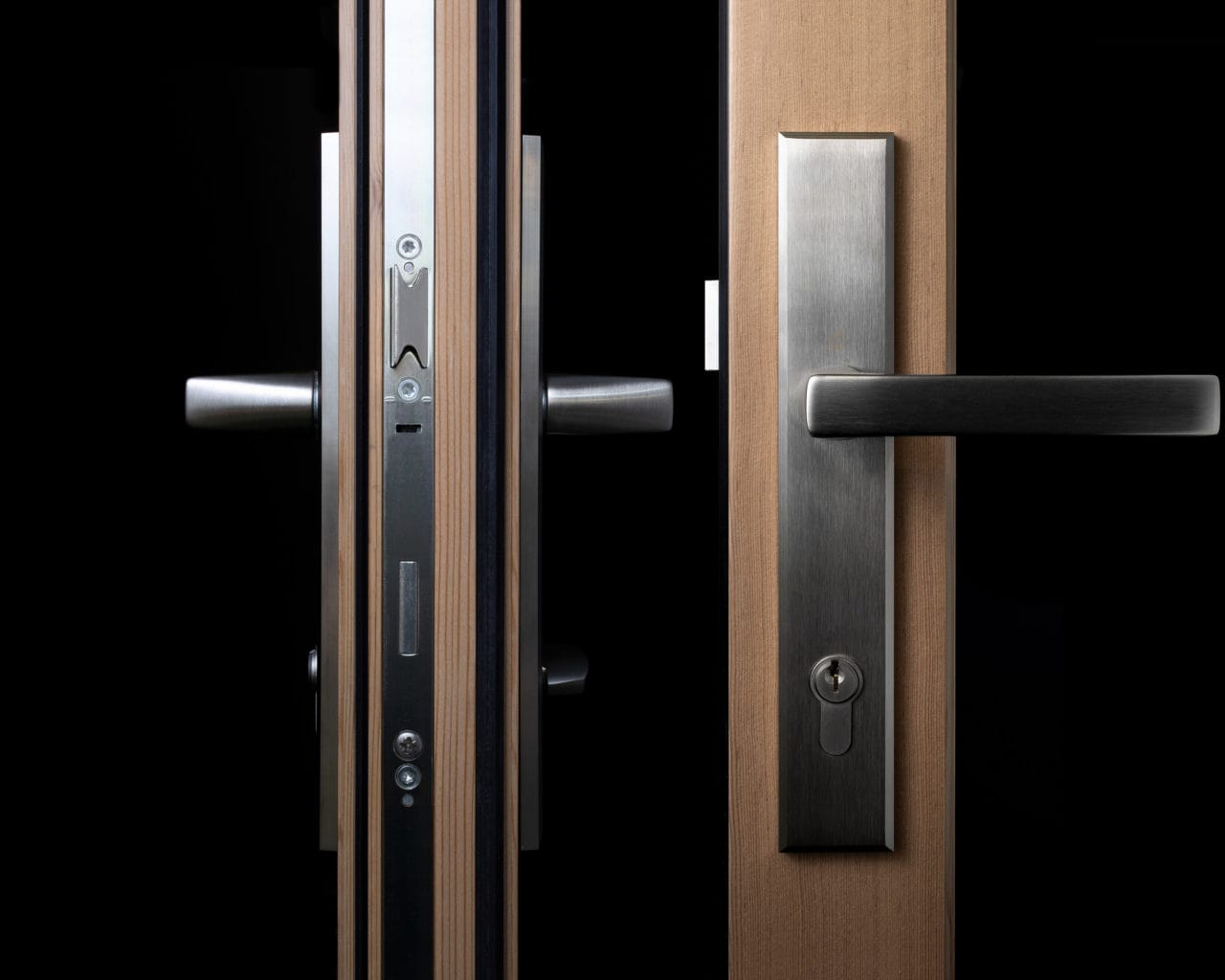 Douglas Fir Door Hardware